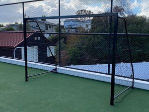 Products: Galvanised Foldaway Soccer Goal - Mayfield Sports