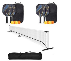 Products: Pickleball 4 Player Set with Net - Mayfield Sports