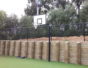 Junior In-Ground Basketball Tower - Mayfield Sports