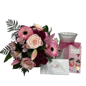 gift bundles: Perfect Pink Bouquet Bundles