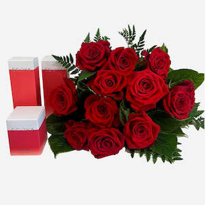 Romance: Valentines Day Roses & Ecoya