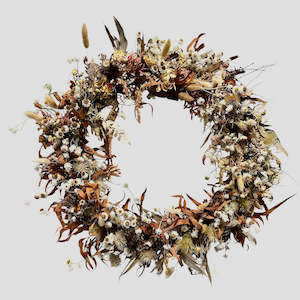 100: Rustic Gum Wreath