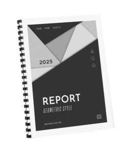 B&W - Bound Report Booklet. (Up to 240 pages) MBS Digital