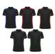 P413US Unisex Grid Short Sleeve Polo Shirt McCracken's