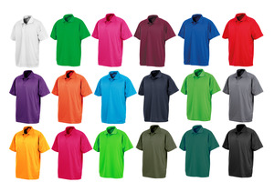 S288B Spiro Youth Impact Performance Aircool Polo Shirt McCracken's