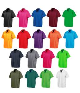 S288X Unisex Adults Spiro Impact Performance Aircool Polo Shirts McCracken's