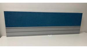 System 25 Partition w/ Enable Rail Silver - Clearance