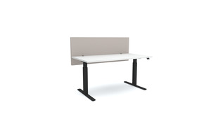Acoustic Desk Screen Modesty Panel Slate