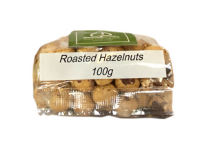 Products: Whole Dry Roasted Hazelnuts 100g - Dunford Grove