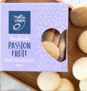 Gifts: Passion Fruit Shortbread Bites