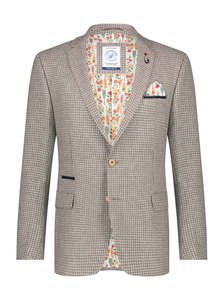 A Fish Named Fred - Small Check Blazer