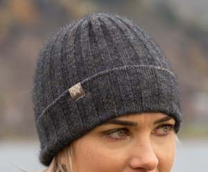 Noble Wilde Knitwear: Noble Wilde Rib Beanie - Three Colourways