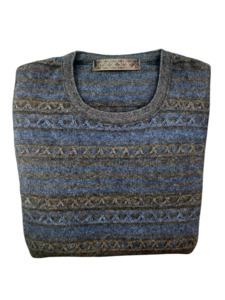 Noble Wilde Mens Artisan Sweater - Neptune Base