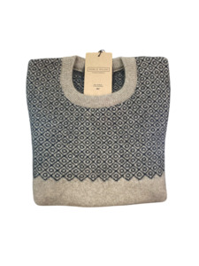 Noble Wilde - Vasa Sweater - Oyster/Black