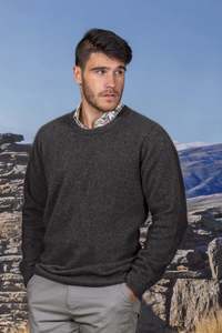 Noble Wilde Knitwear: Noble Wilde -  Cambridge Crew - Bahama or Moraine