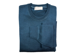 Silverdale - Crew Neck Jersey - Prussian