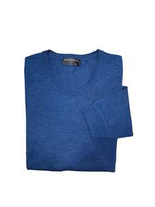 Silverdale Knitwear: Silverdale - Fine Merino Crew Neck Pullover - Four Colours
