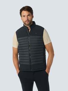 No Excess: No Excess - Padded Bodywarmer - Black or Dark Moss