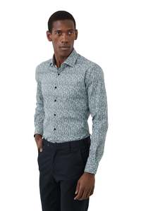 Cambridge Clothing: Gibson - Motion Shirt - Mint Floral