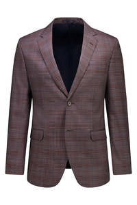 Gibson - Ayden/Caper Suit - Mahogany Check