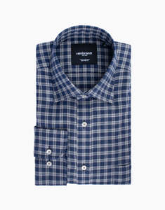 Clearance Collection: Rembrandt - Ohope Shirt Blue/Grey Check