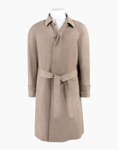 Rembrandt: Rembrandt - Loch Water-Resistant Raglan Trench Coat - Camel Brown