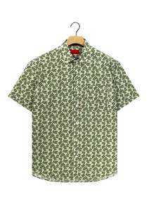 R. F. Scott - Fields Short Sleeved Shirt - Feijoa