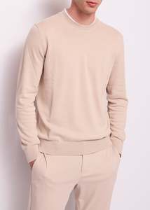 Knitwear: Gaudi - Layered Knit - Chateau Grey