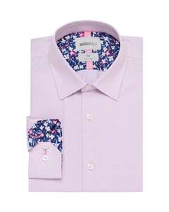 Brooksfield Shirt -  Textured Pink