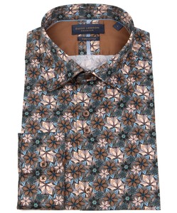 Guide London Shirt - Overlapping Floral Print - Multi