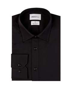 Brooksfield: Brooksfield Staple Shirt - Black