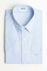 Aertex Collection: Aertex - Glastonbury Long Sleeved Shirt - Navy or Blue