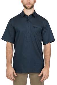 Aertex Collection: Aertex - Taunton Polo - Navy or Mid Blue