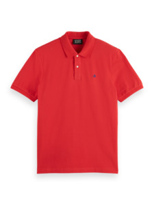Scotch & Soda - Organic Cotton Pique Polo - Three Colour Options