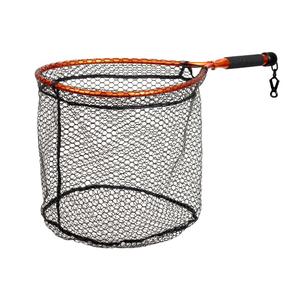 Catch and Release Weigh Nets: Short Handle Weigh Orange (S) – Rubber
