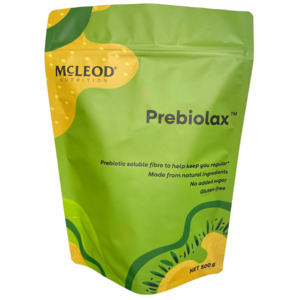 Frontpage: Prebiolax™ - Kiwifruit & Corn Prebiotic Soluble Fibre 500g