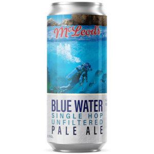 Blue Water Single Hop Unfiltered Pale Ale