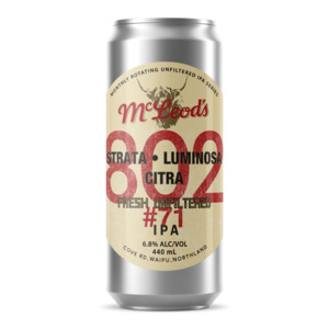 802 Cans: 802#71 Unfiltered IPA