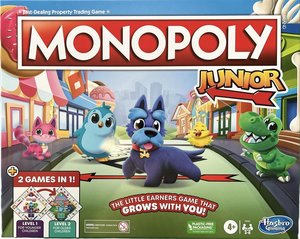 Products: Monopoly Junior - McMurray Games - Christchurch Board Game Rentals