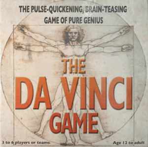 Products: Da Vinci Game - McMurray Games - Christchurch Board Game Rentals