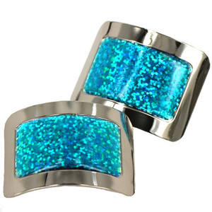 Products: Shoe Buckles - Disco Blue
