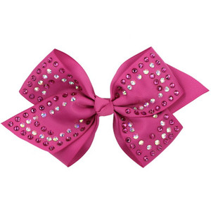 Hairclip - Bow 16cm (Fuschia)