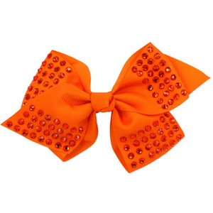 Hairclip - Bow 16cm (Orange)