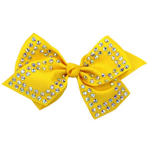 Hairclip - Bow 16cm (Yellow)