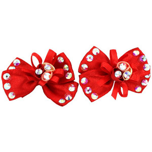 Products: Hairclip - Bow 5cm (Red)
