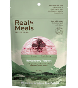 Real Meals: Real Meals Boysenberry Yoghurt