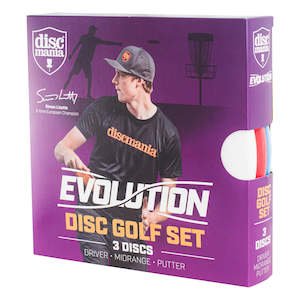 Disc Golf: Discmania Evolution Starter Pack - 3 Discs