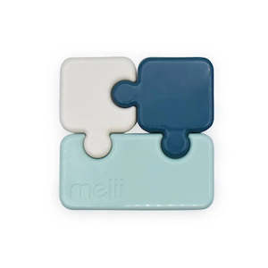 Products: Melii Puzzle Container - Luxe Blue