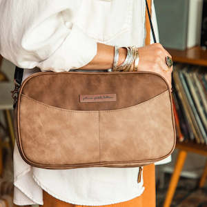 Nappy Bags: Companion Diaper Clutch in Toasted Baguette