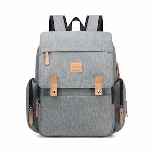Nappy Bags: NAPPY BAG - Grey